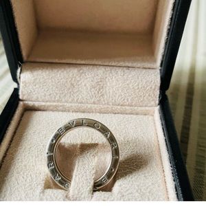 Bvlgari B.Zero1 Collection 18K white gold ring